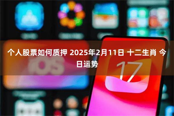 个人股票如何质押 2025年2月11日 十二生肖 今日运势