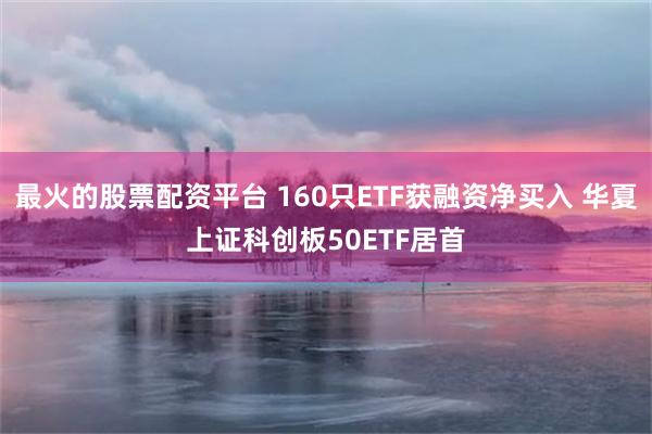 最火的股票配资平台 160只ETF获融资净买入 华夏上证科创板50ETF居首
