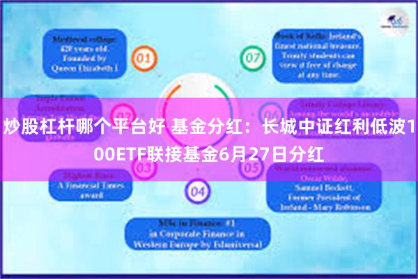 炒股杠杆哪个平台好 基金分红：长城中证红利低波100ETF联接基金6月27日分红