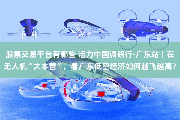 股票交易平台有哪些 活力中国调研行·广东站丨在无人机“大本营”，看广东低空经济如何越飞越高？