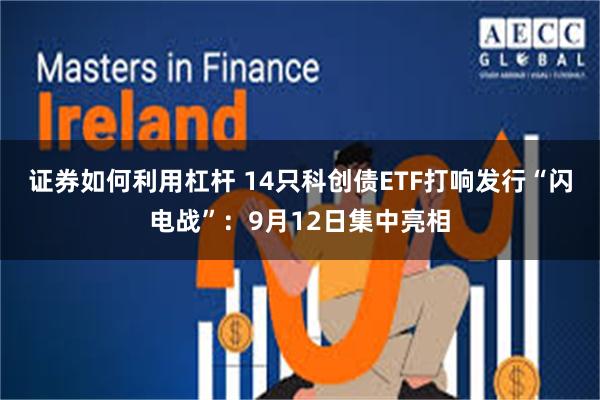 证券如何利用杠杆 14只科创债ETF打响发行“闪电战”：9月12日集中亮相